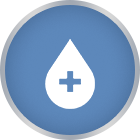 Blood and Medical Symbol Icon